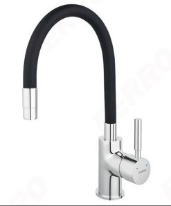 Csaptelep Aqua mosogató álló flexibilis szárral